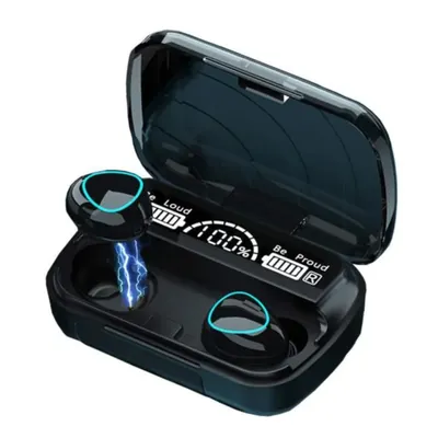 M10 True Wireless Bluetooth Earbuds (Hi-Fi Sound | Noise Cancellation | Touch Control | LED Display)