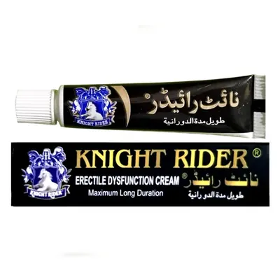Knight Rider Erectile Dysfunction Cream  Long-Lasting Performance Enhancer | Maximum Duration Delay Cream