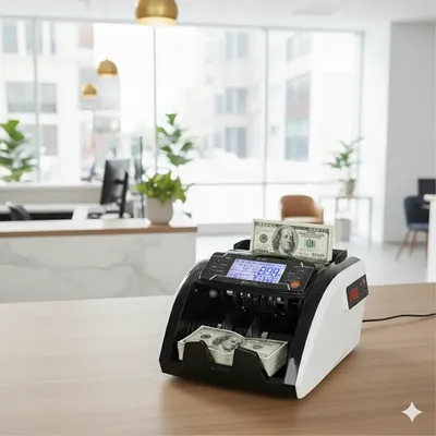 SPEEDX SP-620 SIDE DIGITAL DISPLAY ADVANCED CASH COUNTER MACHINE WITH FAKE NOTE DEDUCTION