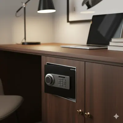 SPEEDX SP-SF100 DIGITAL SAFE LOCK WITH TYPE-C SMART SECURITY H250XW350XD250MM