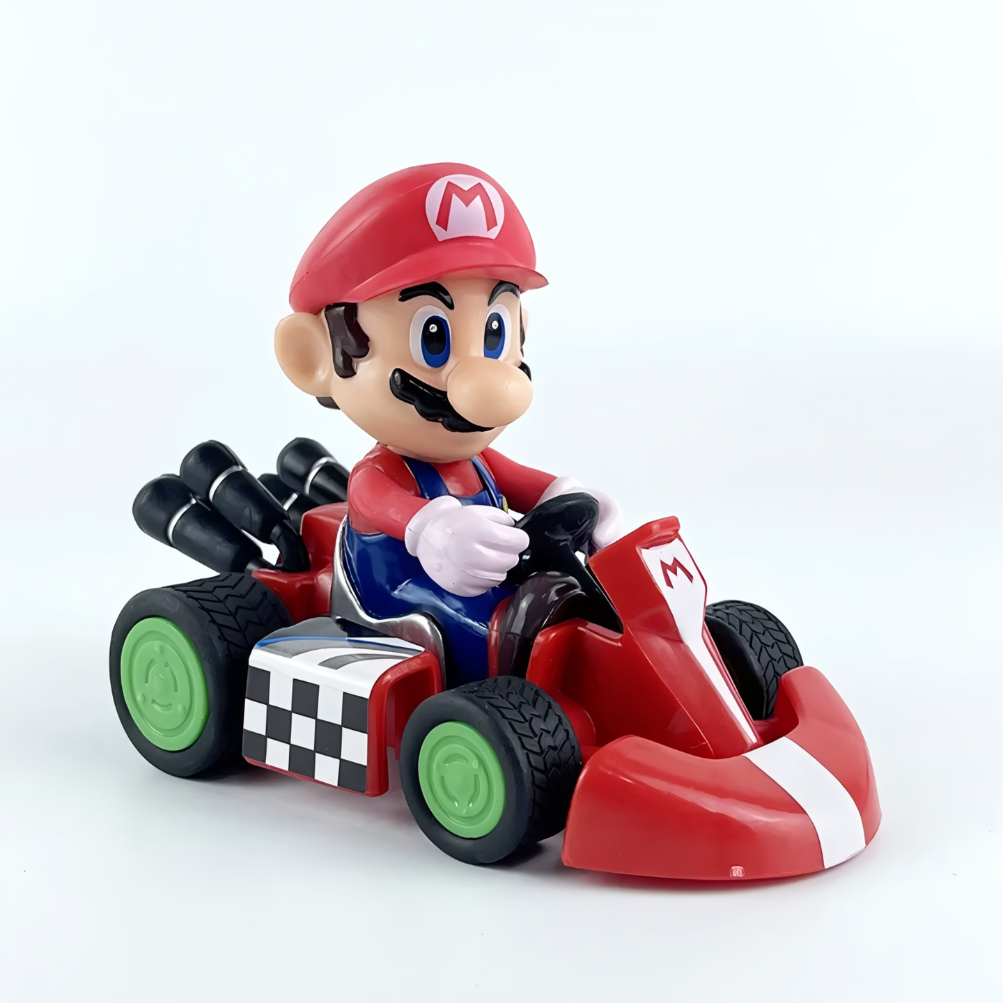 Super Hero Karting Car with Dancing Figure, 5D Lights & Music - Interactive Kids Racing Toy Ages 3+