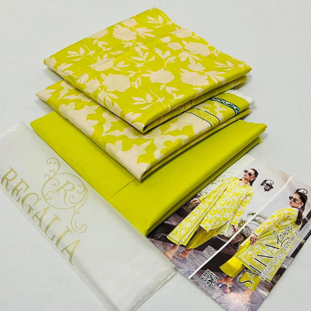 Regalia Lawn 3 Piece Suit – Summer 2025 Original Printed Collection