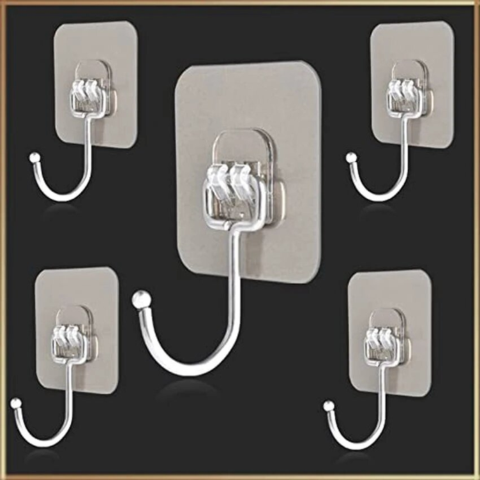 Stick & Lift Pro Removable Adhesive Hooks for Damage-Free Organization