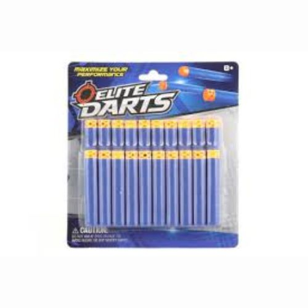 20-Pack Soft Suction Nerf Dart Bullets – Safe Foam Refill Compatible with All Standard Nerf Guns