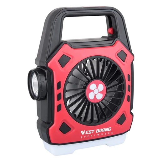 LY-506 Multifunctional Portable Fan with LED Light, Power Bank, and Hanging Hook