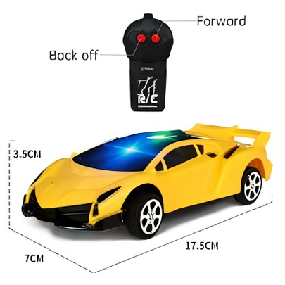 High Performance Car Dream Light Toy with 360° Revolving Action & LED Lights - Interactive Kids Vehicle