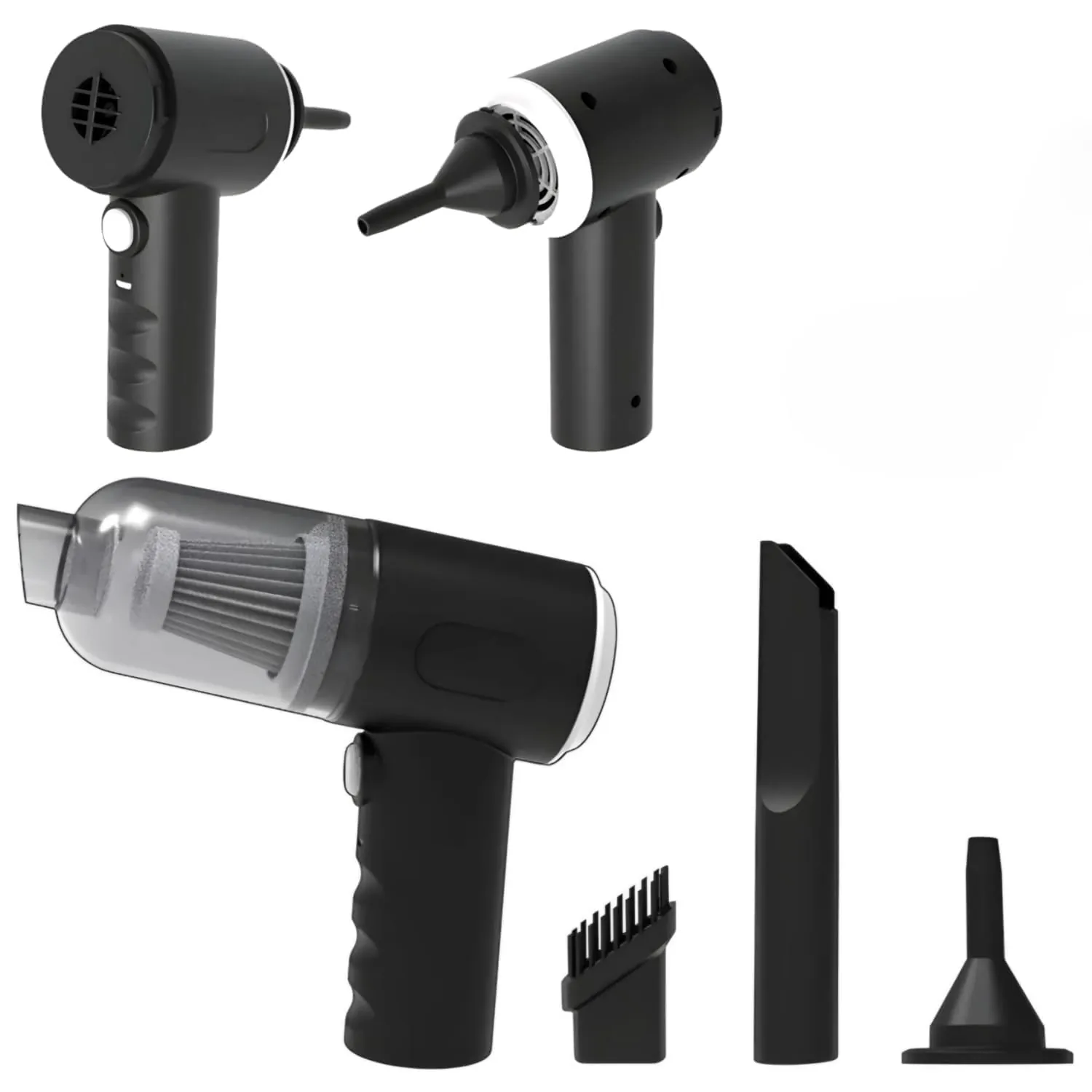 Portable Mini Car Vacuum Cleaner - High Power Cordless Auto Detailer 3in1 Vacuum Cleaner Model no. AS-228