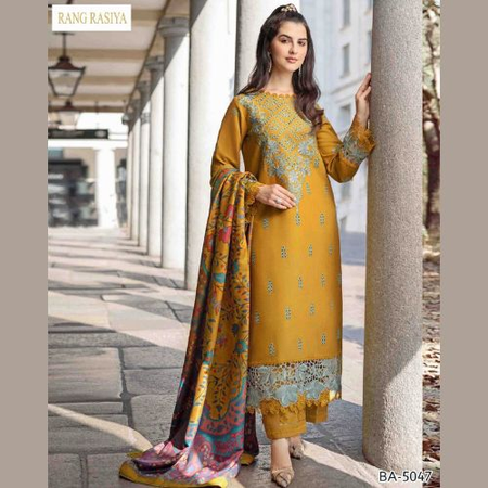 Mix Brands 3-Piece Embroidered Lawn Suit | Diamond Digital Dupatta | Premium Quality