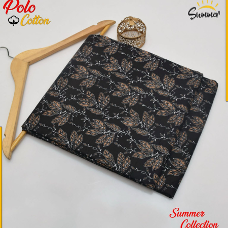 Floral Digital Printed 2-Piece Suit | Micro Polo Cotton | Summer Collection 2025