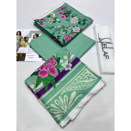 Premium Elaf Airjet Doriya Lawn Volume – 3Pc Digital Printed Summer Collection