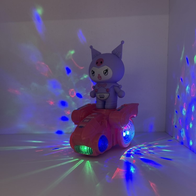 Cool Romi "Funny Car Toy Series" Kart Vehicle with Lights, Music, and Detachable Figure