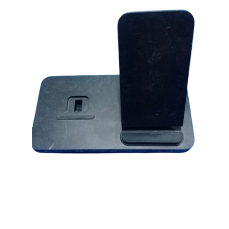 Premium Black Mobile Stand – Adjustable, Sturdy & Lightweight for Desk & Office Use