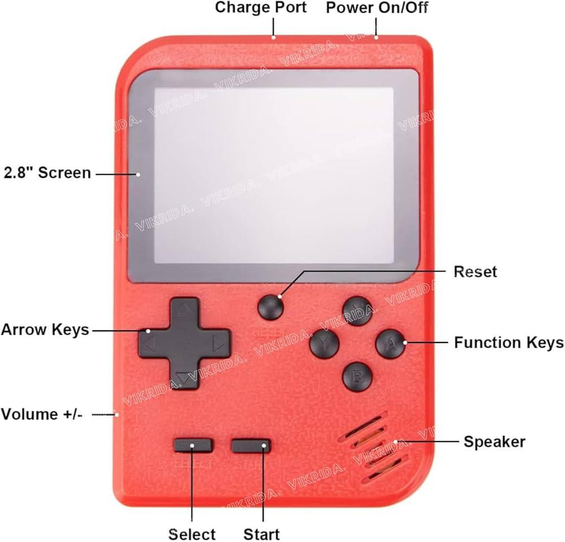 Retro Handheld Gaming Console – Classic Portable Entertainment