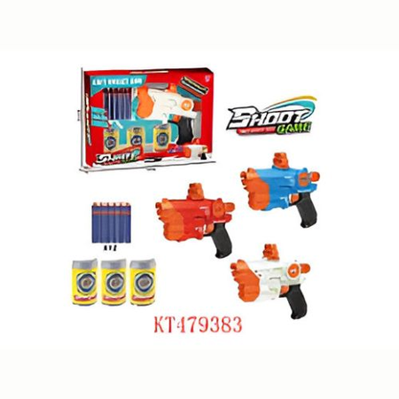 Target Shooting Toy Gun with Score Blast & Launch Set for Kids