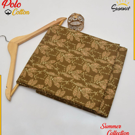 Floral Digital Printed 2-Piece Suit | Micro Polo Cotton | Summer Collection 2025