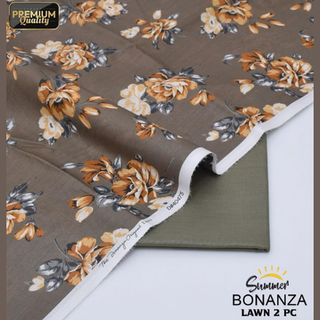 Bonanza Lawn Fashion 2025 – Unstitched 2 Pc for Ladies