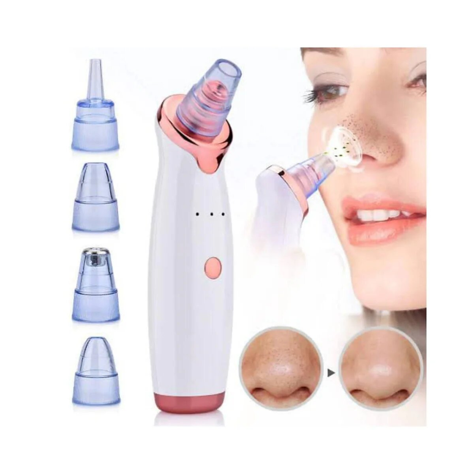 Multi functional Blackhead Remover Vacuum - Pore Cleaner with 5 Probes Kit Rechargeable