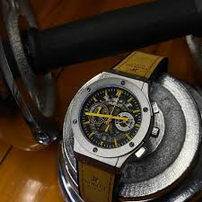 Hublot-Inspired Automatic Chronograph Watch – Premium Men’s Sports Watch- Rose Gold$ Black Desgine