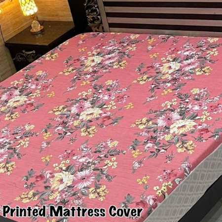 Waterproof King Size Mattress Cover – Terry Cotton, Elastic Fitted | Premium Export Quality