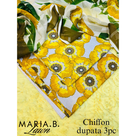 Maria.B Lawn Festive Collection for Eid with Elegant Prints – PE001