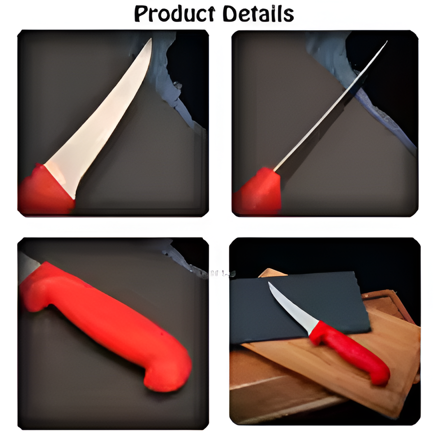 Premium Stainless Steel Knives Durable Plastic Handle Kitchen Knives