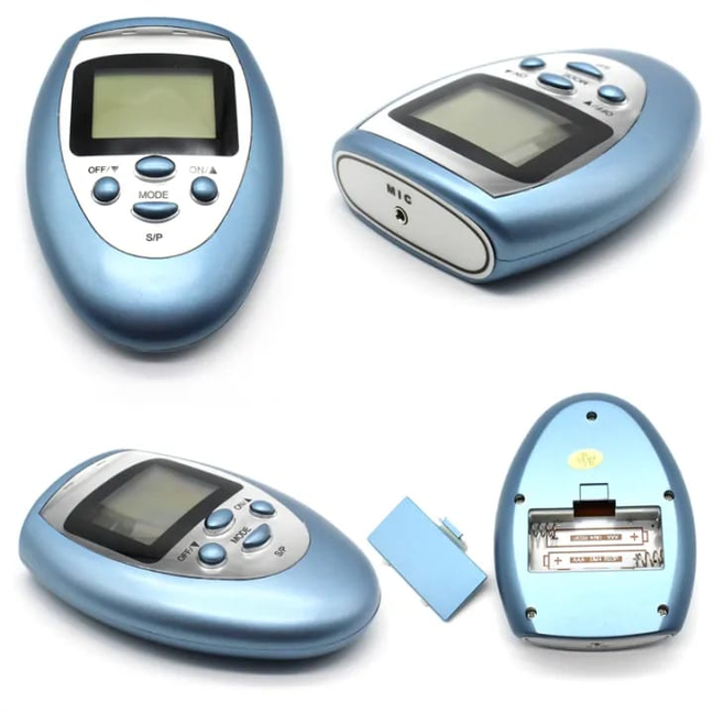 Electrical Physiotherapy Device Muscle Stimulator - TENS EMS Machine Massager for Muscle Relaxation and Pain Relief