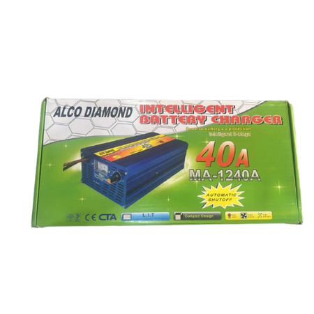 Alco Diamond 40A Battery Charger High Power Fast Charging for Reliable Performance