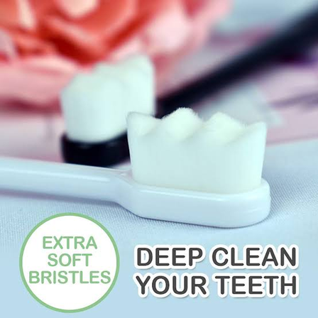 EasyHonor Nano Toothbrush for Delicate Teeth & Gums (Random Colors)