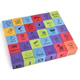 Creative Play 30-Piece Soft EVA Foam Building Blocks Set (5x5cm) - Lightweight & Safe Construction Toy for Kids