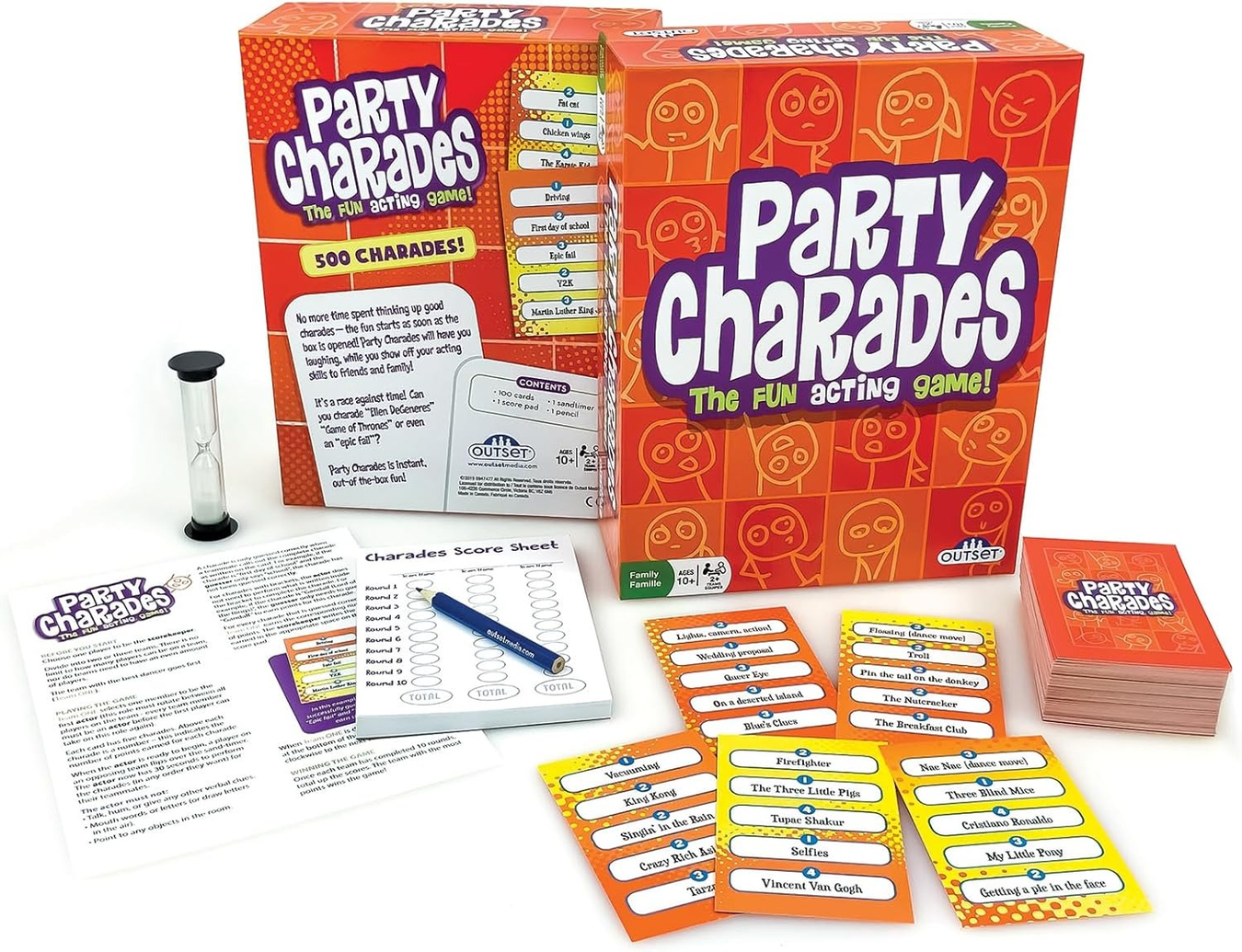 Party Charades: The Ultimate Fun Acting & Guessing Game for Groups