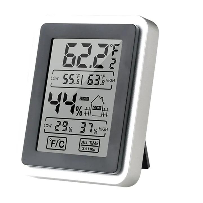 Digital Temperature and Humidity Monitor with LCD Display
