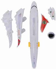 Durable Metal & Plastic Miniature Aircraft Collection for Kids - Perfect for Party Favors