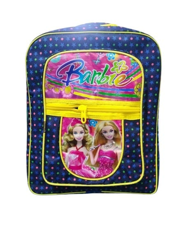 Barbie Print Kids Backpack - School & Travel Bag