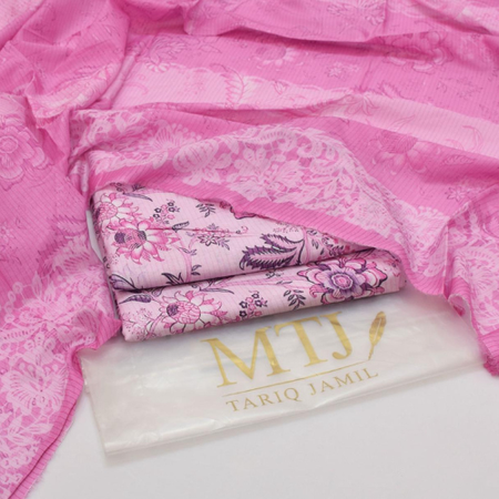 MTJ Lawn 90/70 3PC Suit | Summer 2025 First Launch | Airjet Quality | Digital Print Design