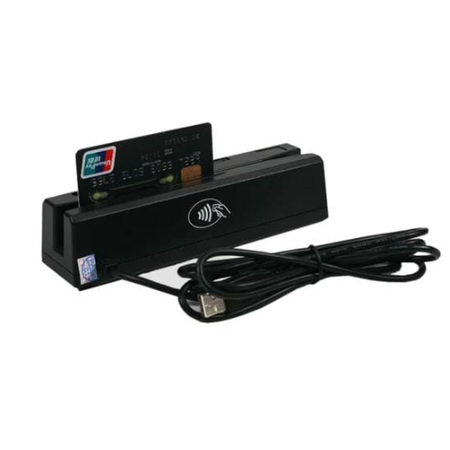 SZiTW MSR100-RF 2 in 1 USB All 3 Track Magnetic Stripe Card Reader RFID Card Reader/Writer - With Free SDK Demo software for Membership System