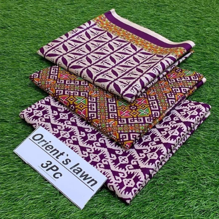 Orient Summer Lawn 3 Pc – Soft Lawn with Printed Dupatta