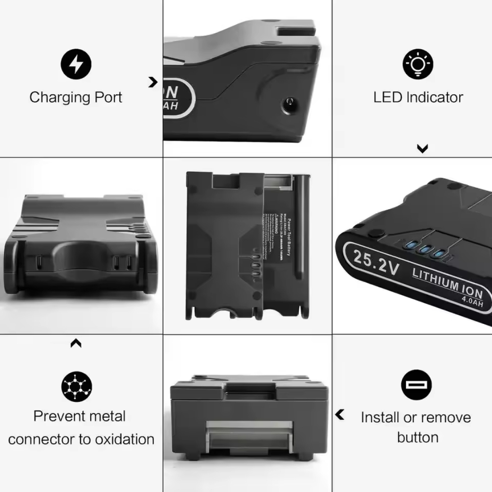 High-Performance Lithium-Ion Power Pack – Long-Lasting Rechargeable Battery