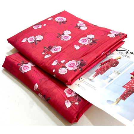 Sawera 2025 Lawn – Bana Dora 2 Pc Stylish Print Suit