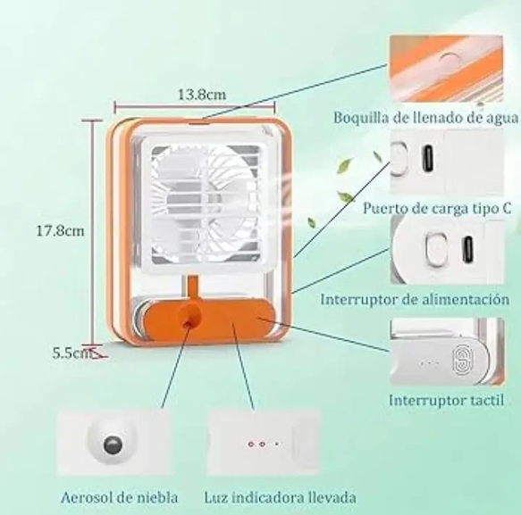 Portable Mini Air Conditioning Fan