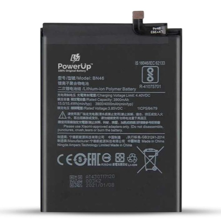 PowerUp Battery for Xiaomi Redmi Note 8 / Redmi 7 (4000mAh) - Original