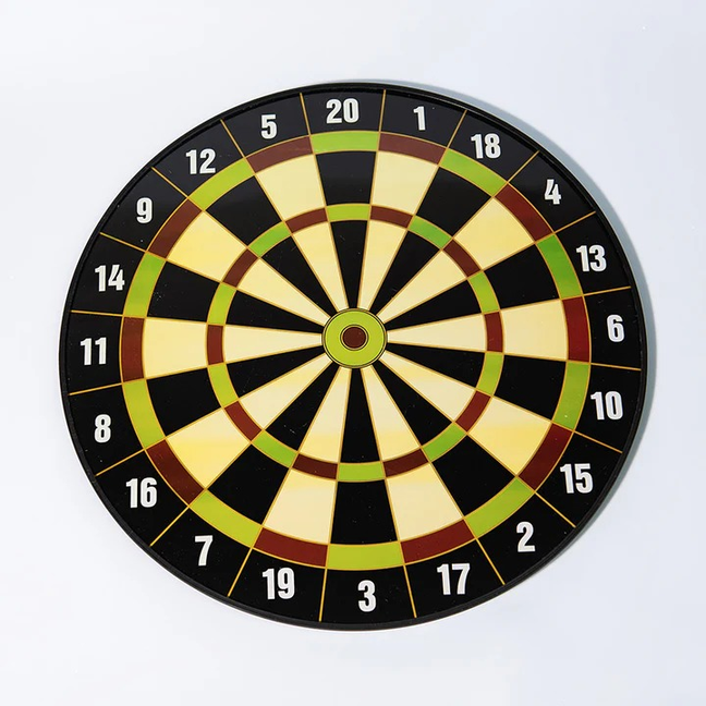 Safe Magnetic Dart Board Game Set with Darts for Indoor Fun & Family Play