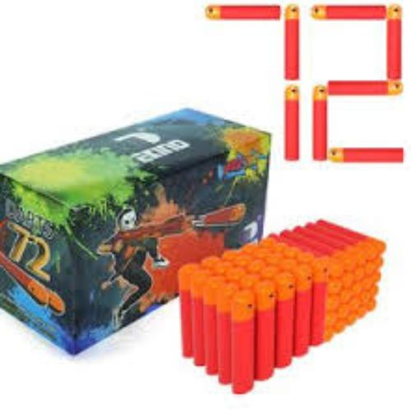 20-Pack Soft Suction Nerf Dart Bullets – Safe Foam Refill Compatible with All Standard Nerf Guns