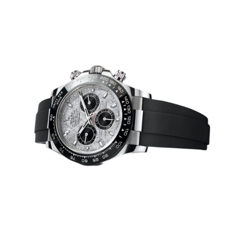 rolex daytona chronograph – black dial, tachymeter bezel, silver dial with black ceremic bezel, gold dial, rubber strap