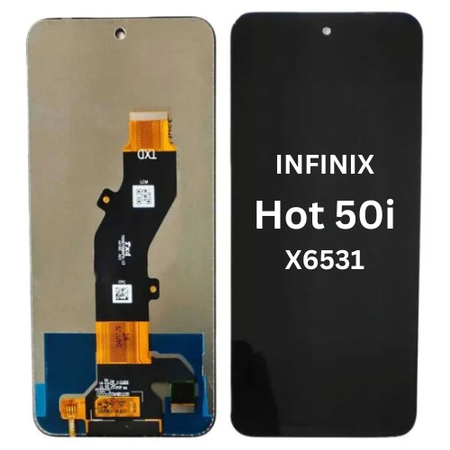 INFINIX Hot 50i (X6531) LCD Panel Black – Premium Display Replacement