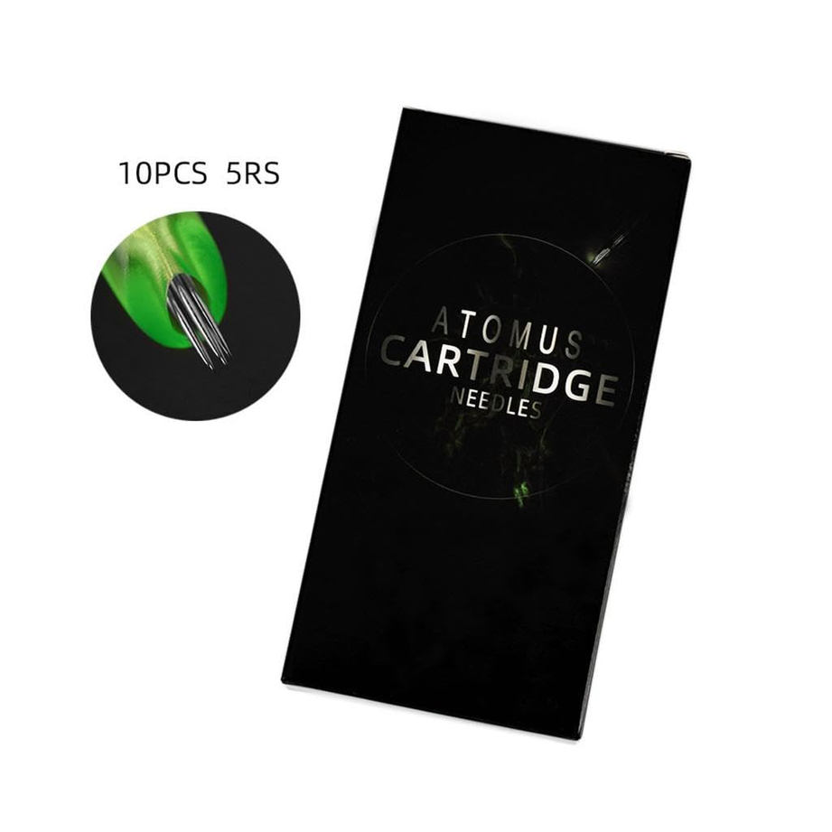 Atomus Professional Tattoo Cartridge Needles – Precision & Sterile Performance