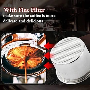 Non-Pressurized Filter Basket – Double Cup Sieve for 51mm Portafilter