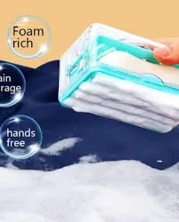 Saftay 2-in-1 Soap Roller with Built-in Scrubber – Box Packed for Easy Use