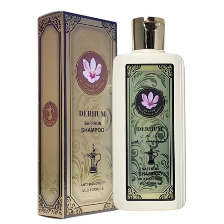 Derhum Saffron Shampoo – Gentle Care for Healthy, Dandruff-Free Hair
