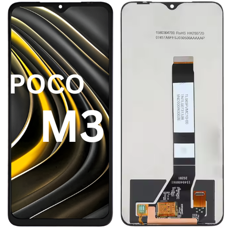XIAOMI POCO M3 LCD Panel BLACK | Premium Replacement Display
