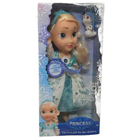 Frozen Inspired Princess Doll with Olaf and Sound Feature